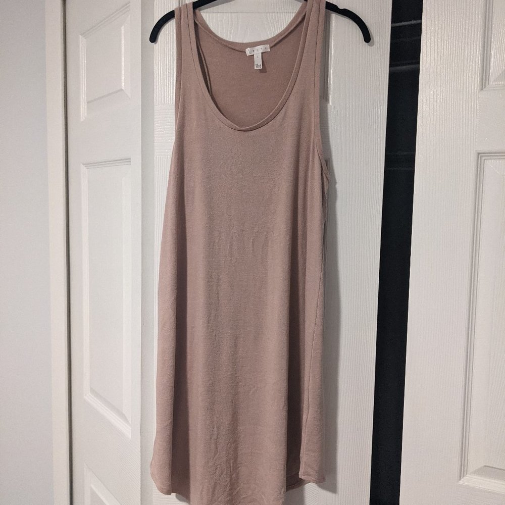 Dusty Pink Tank Dress by Leith